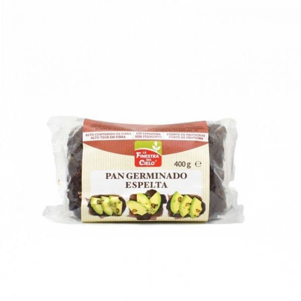 La Finestra Pão Germinado de Espelta Orgânico 400g