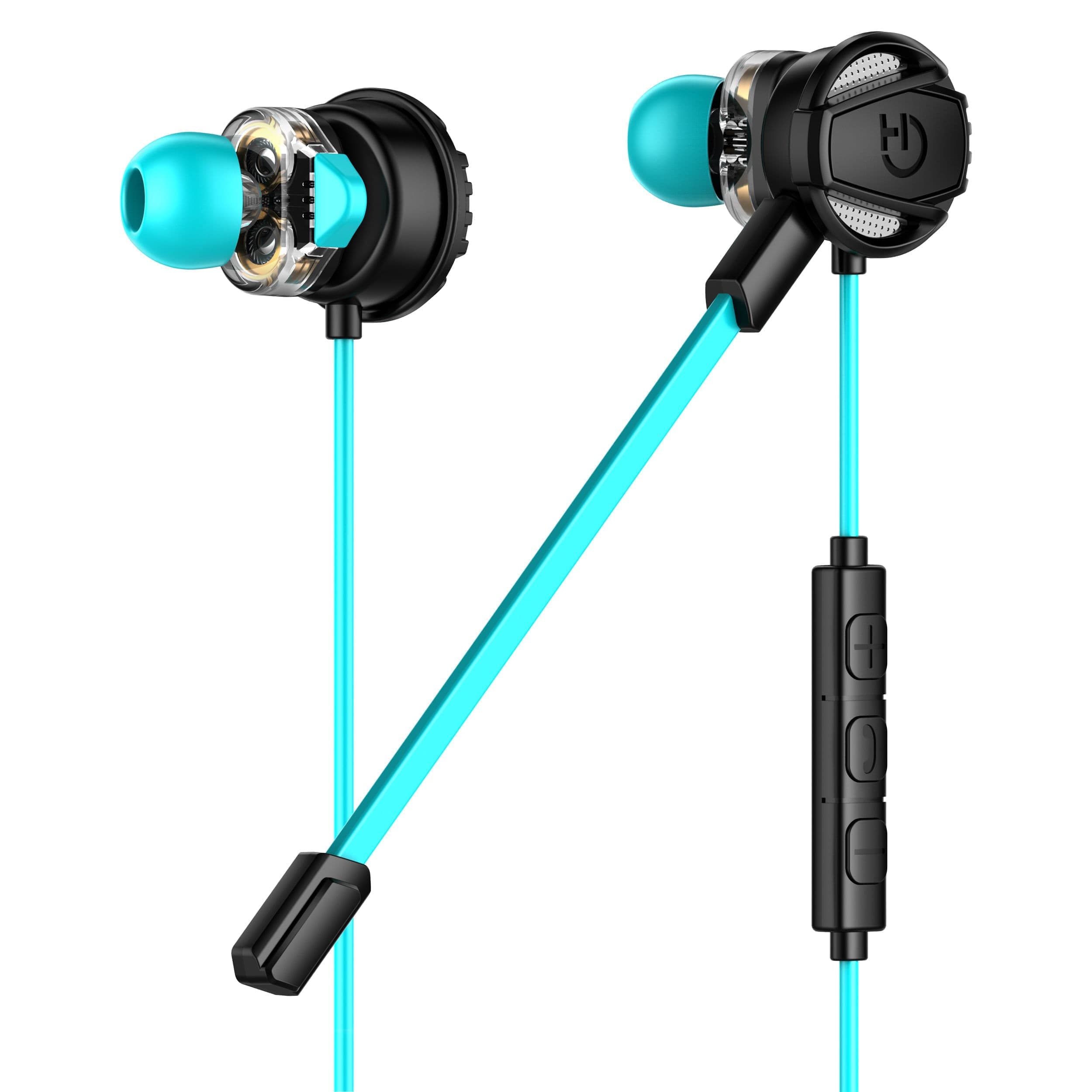 HIDITEC Auriculares Gaming Taiko (Turquesa)