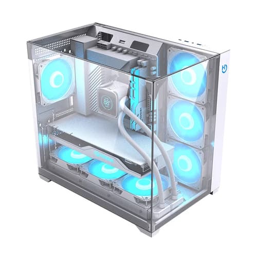 Hiditec SKY com Painéis de Vidro Temperado RGB ATX Micro ATX ITX