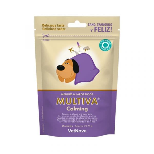 Multiva Calming Medium & Large Dog 25 Comprimidos