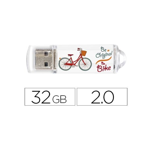 TECHONETECH 32GB Be Bike USB 2.0 - TEC4005-32
