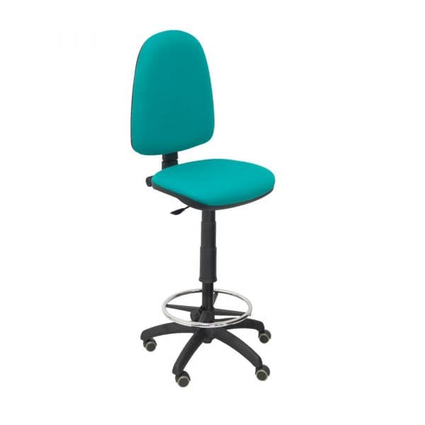 PYC Ayna Bali Banco de Parquet Verde Claro Rodas