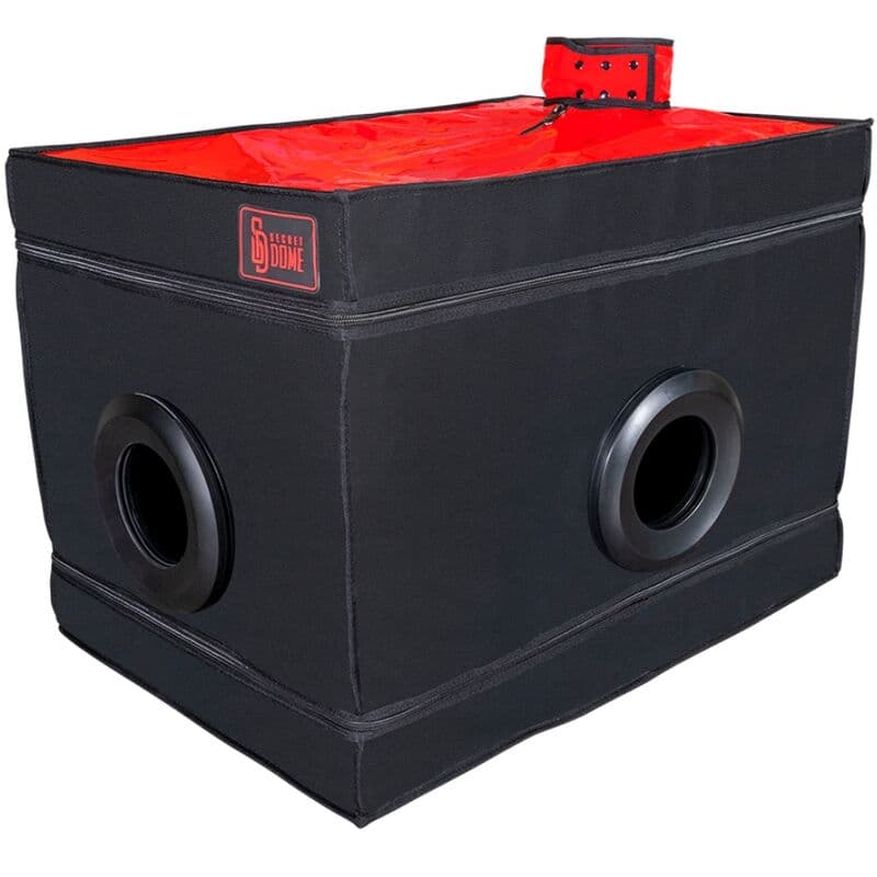 Secret Dome Kink Club La Niche Preto e Vermelho - DL-D-241942
