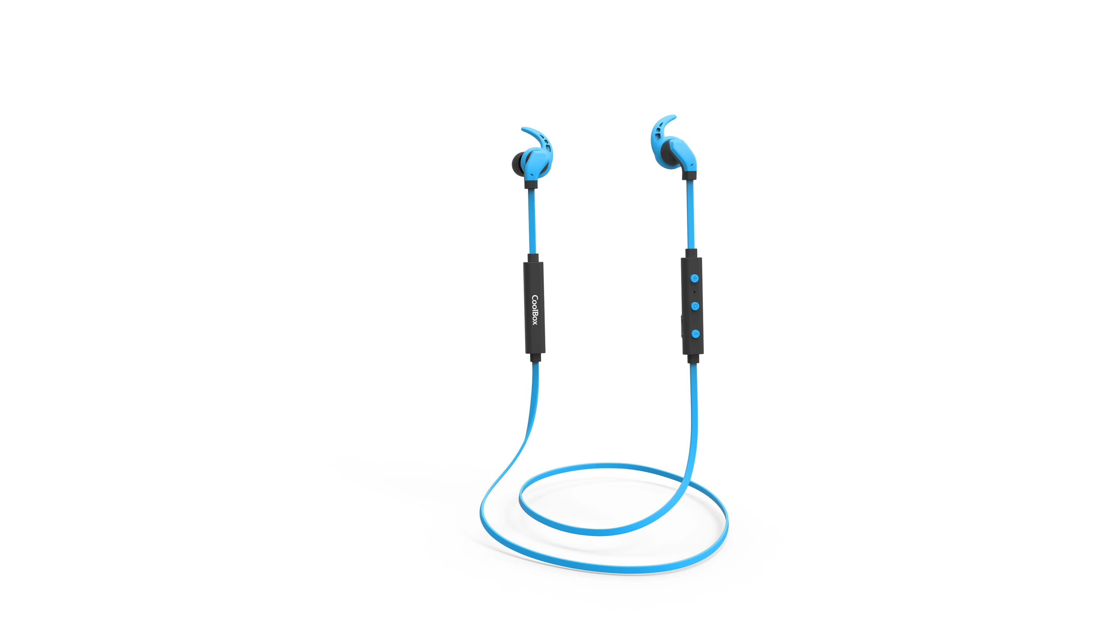 FONES DE OUVIDO + MICRO COOLBOX COOLSPORT II AZUL