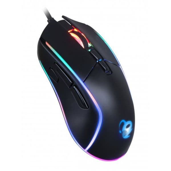 CoolBox Rato Gaming com LED DG-MOU019-RGB RGB 6400 dpi 30 ips Preto - S0226165