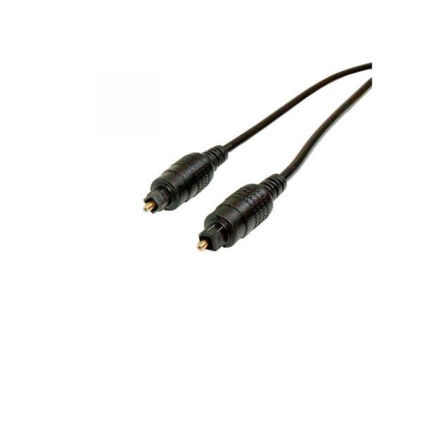 DCU Cabo Fibra Ótica Toslink 1.5m Black