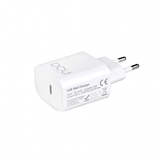 CARGADOR DCU 1XUSB C DE 20W