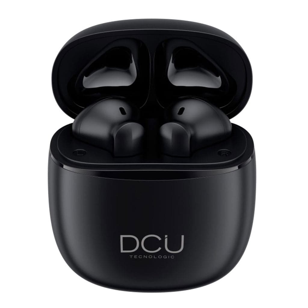 Auriculares DCU Mini Mate | Bluetooth 5.1, Preto Mate, IPX4