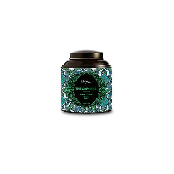 The Capsoul Chá Preto Menta 100g