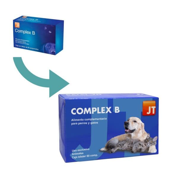 JTPharma Complexo B Cães e Gatos 60 Comprimidos