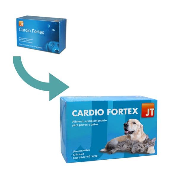 JTPharma Cardio Fortex Cães e Gatos 60 Comprimidos
