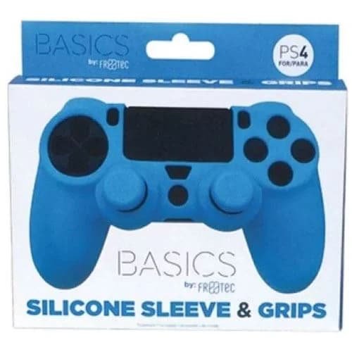 Freektec Capa de Silicone + Grips Blue for DualShock 4 PS4