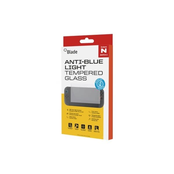 Blade Anti-Blue Light Tempered Glass Nintendo Switch 2