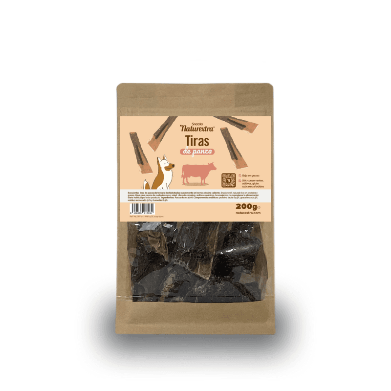 Naturextra Snack Tiras de Panza para perros