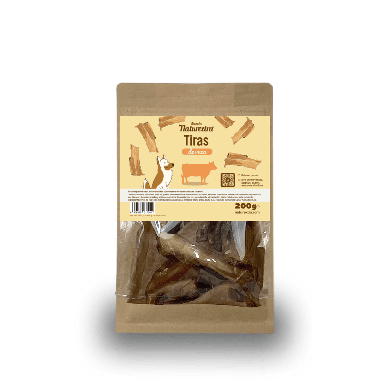 Naturextra Snack Tiras de Vaca para perros