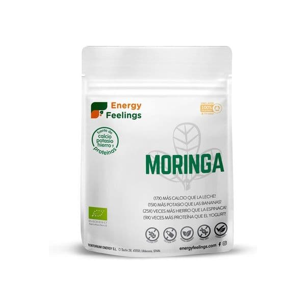 Energy Feelings Moringa Eco Pó Orgânico Bio 200g