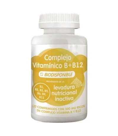 Energy Feelings Complexo de Vitamina B + Fermento Nutricional Inativo B12 120 Comprimidos