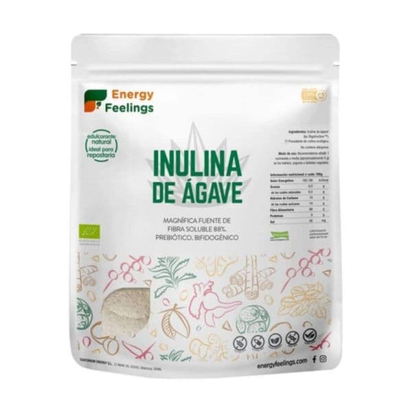 Energy Feelings Inulina de Agave em Pó Bio Eco Vegan 500g