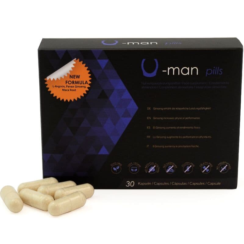 500 COSMETICS U-Man Potenciador 30 Cápsulas