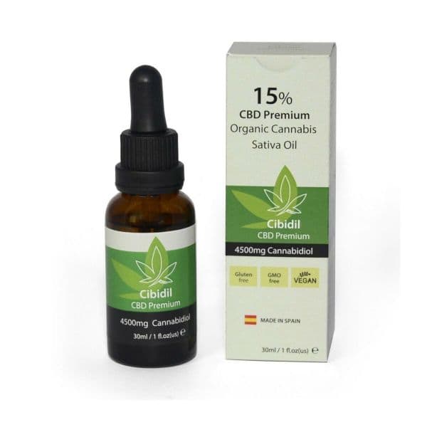 500 Cosmetics Cibidil Óleo Relaxante CBD 15% 30ml
