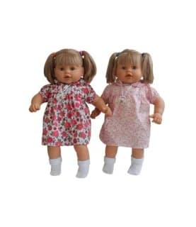 Boneca Laura Chorona De 55cm C/Cabelo- Blister-Saco