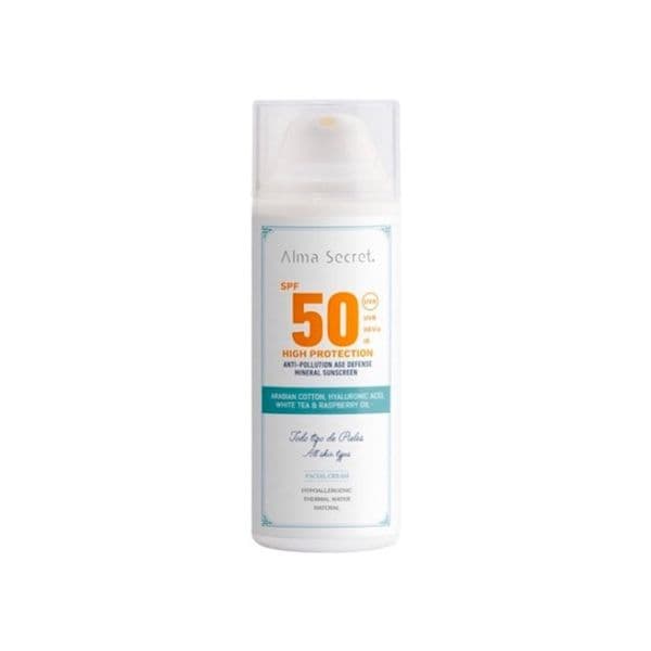 Alma Secret Creme Facial com Alta Proteção Solar FPS50 50ml