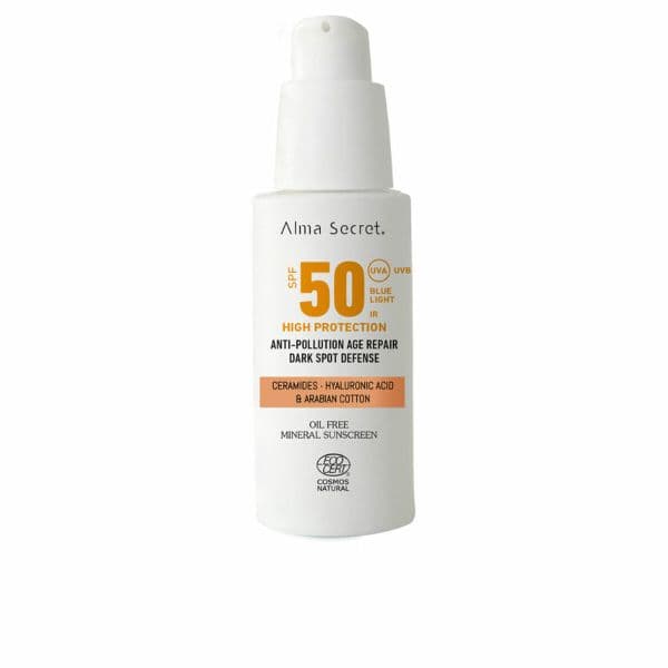 Protetor Solar Alma Secret Creme Facial Gold Tone FPS50 50ml