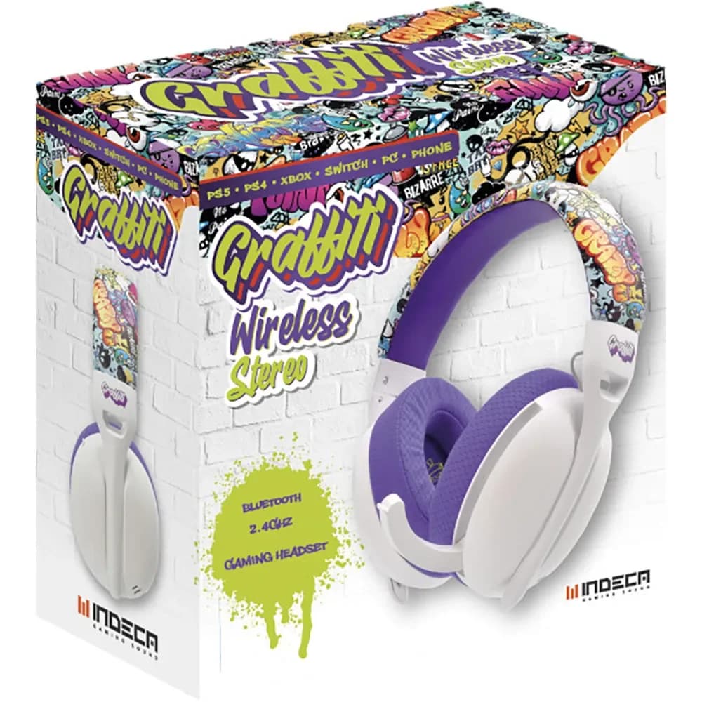 Indeca Headset Graffiti Wireless