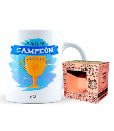 Mr. Cool Caneca Papa Es Mi Campeon
