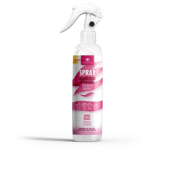 Cristalinas Spray Absorbe Olores Aroma Limpio 250ml