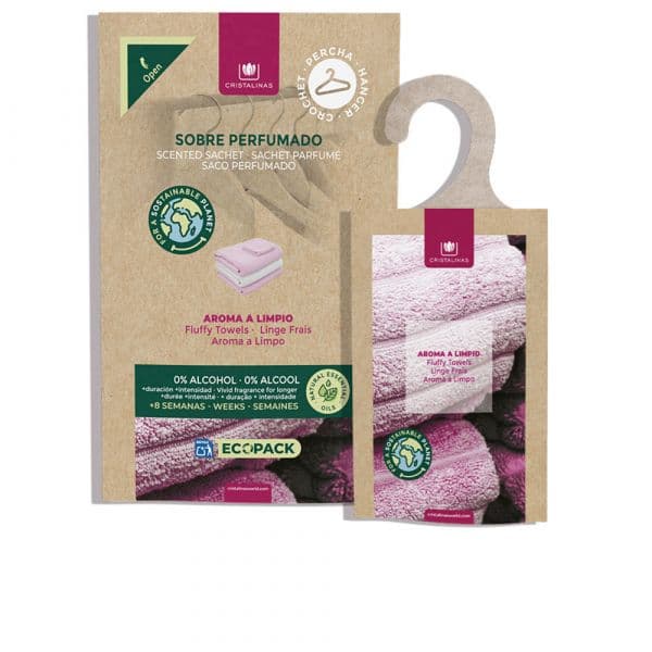 Cristalinas Ambientador Armário Completo 0% Aroma Limpo 1 Unidade