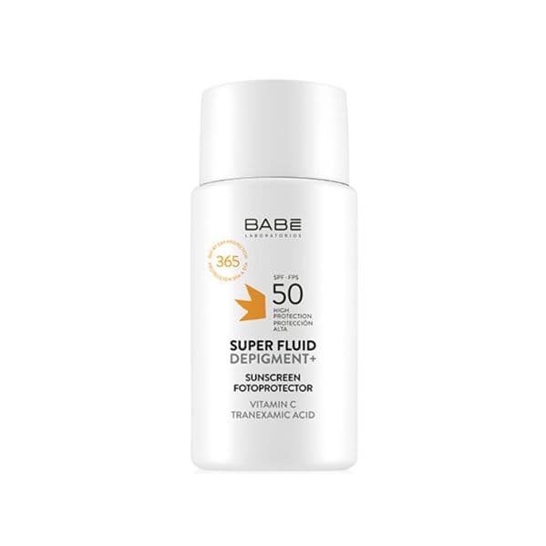 Protetor Solar BABÉ Super Fluid Depigment+ Facial SPF50 50ml