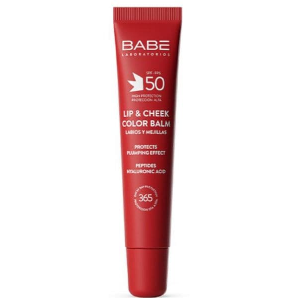Babé Lip & Cheek Bálsamo com Cor FPS50 Cherry 20ml