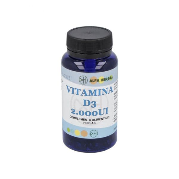 Alfa Herbal Vitamina D3 2000Ui 100Perlas