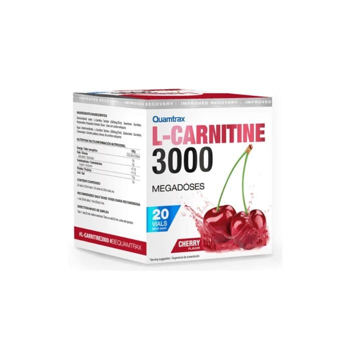 Quamtrax - L carnitine 3000 20X25ml