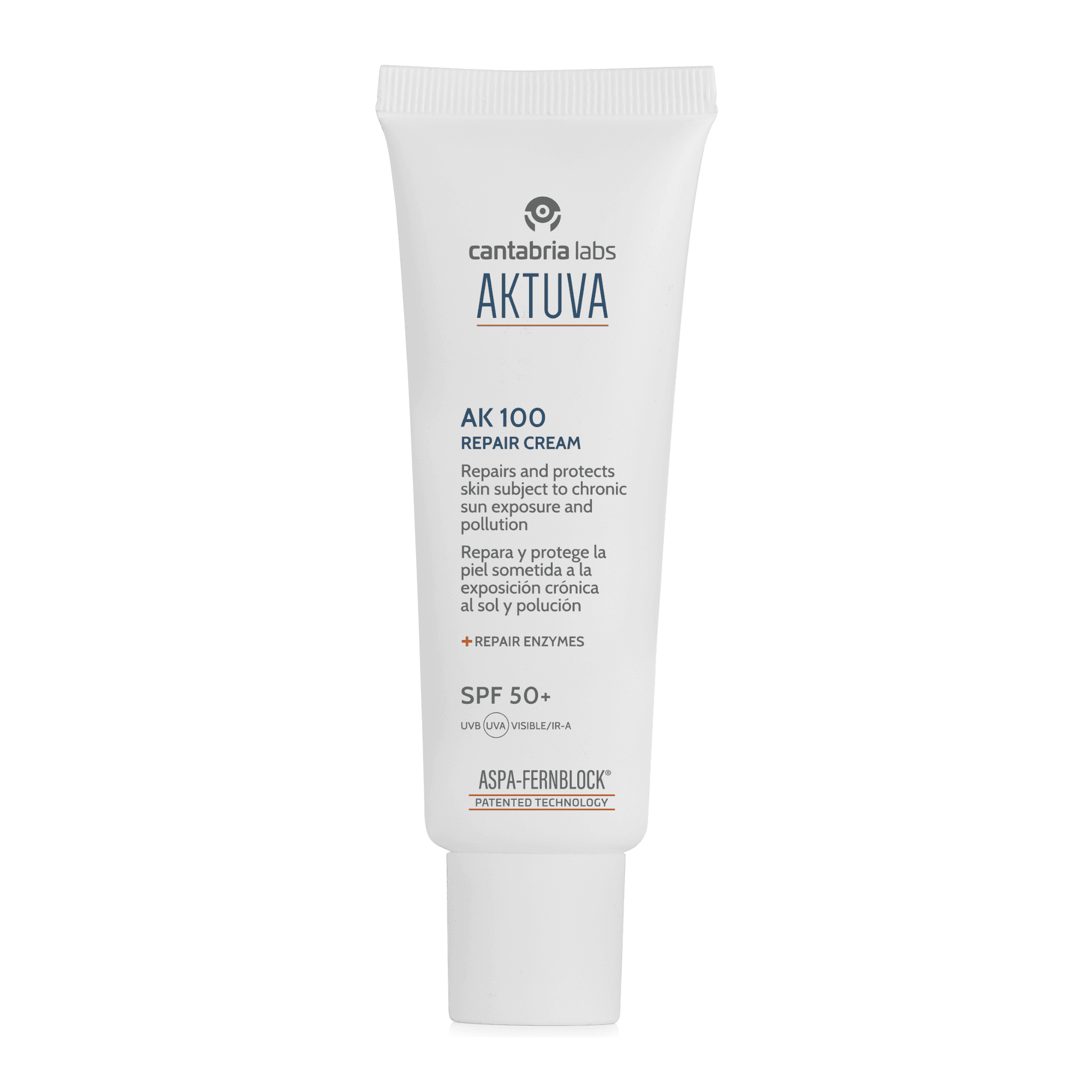 Protetor Solar Aktuva AK 100 Repair Creme SPF50+ 50ml