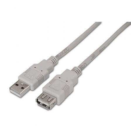 Aisens Cabo usb a Macho - usb a Fêmea 2.0 1.8M (bege) - A1010013