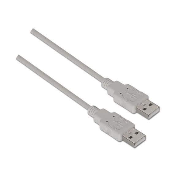 Aisens Cabo usb a Macho - usb a Macho 2.0 1M (bege) - A1010021