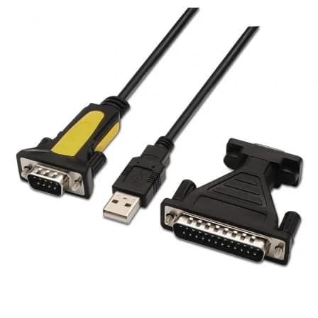 Aisens Cabo Adaptador usb Macho - RS232 Macho (1,8 Mts) - A104-0039