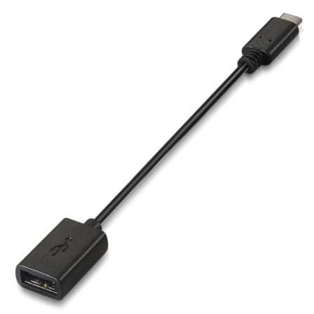 Aisens Cabo Otg usb Fêmea - usb C Macho Preto (15 cm) - A107-0059