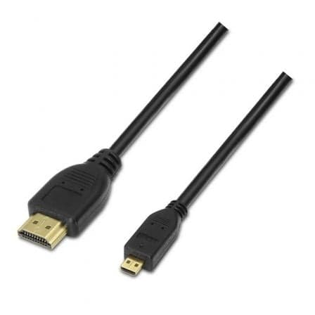 Aisens Cabo Hdmi Macho - Micro Hdmi Macho 3D (80cm) - A1190116
