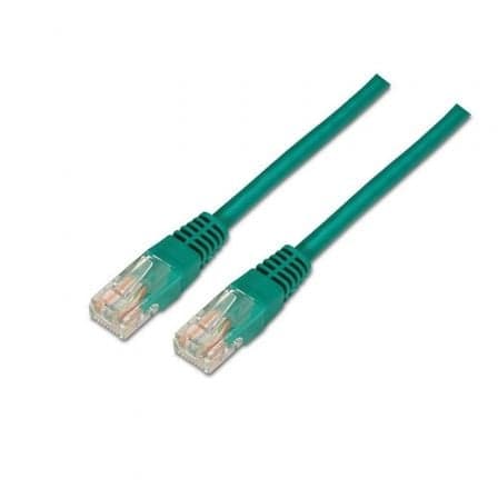 cabo de rede AISENS A135-0248 3 m Cat6 U/UTP (UTP) Verde