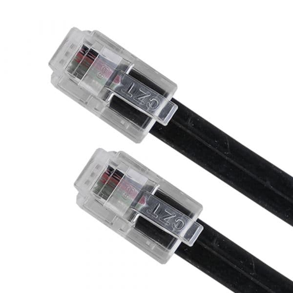 AISENS Cabo de Telefone RJ11 Preto (2 mts) - A1430319