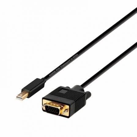 Aisens Cabo Mini DisplayPort a VGA 2 metros