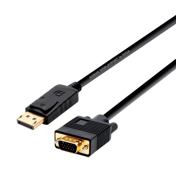 Aisens Adaptador Displayport Macho - Vga D-sub Macho (2 Mts) - A1250365