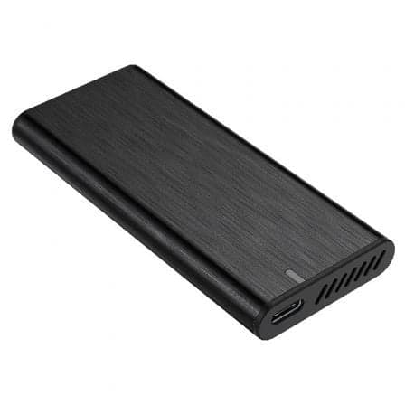 Aisens Caixa Externa ASM2-008B M.2 USB-C 3.2 Preta