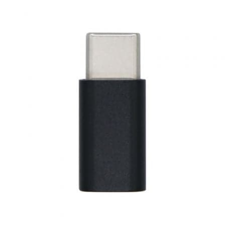 Aisens Adaptador Usb-c 2.0 Para Micro Usb-b Aisens Preto - A108-0414