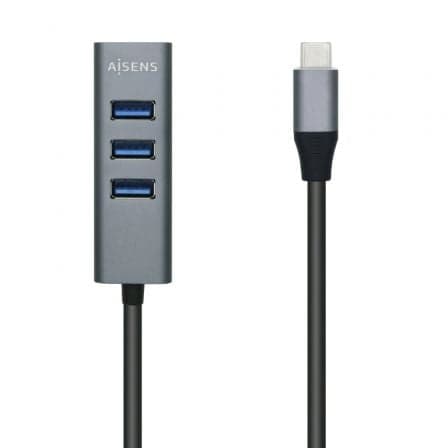 Aisens Hub usb 3.1 (cinza) - A109-0508