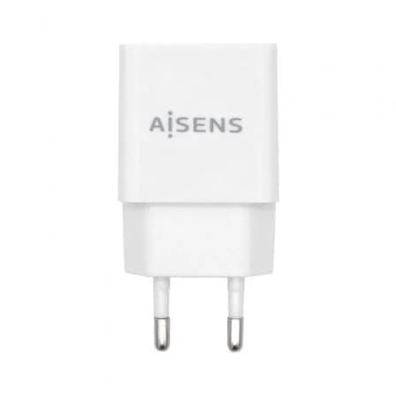 AISENS Carregador Alta Eficiência USB 10W 5V/2A (Branco) - A110-0526