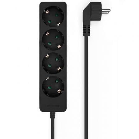 Aisens Extensão Quadrupla Preto (1,4 Mts) - A154-0534
